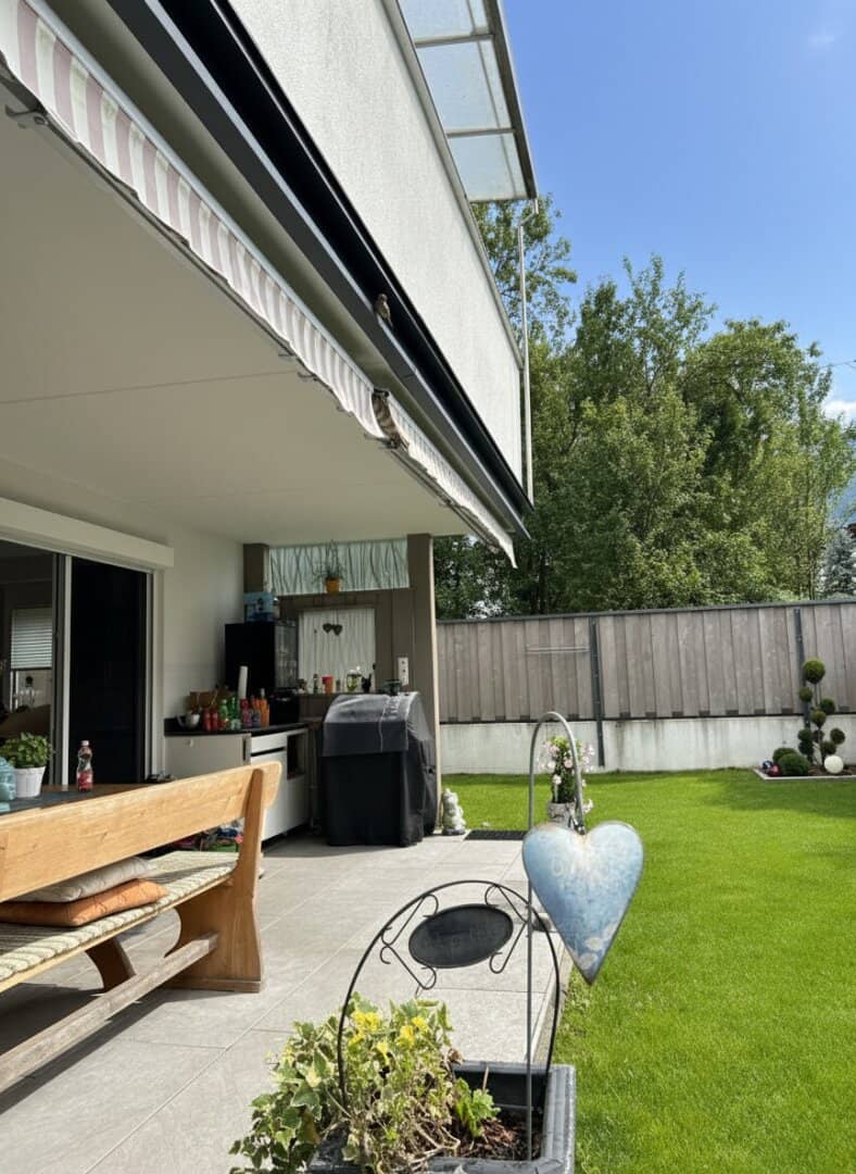 Ground floor apartment with garden and terrace