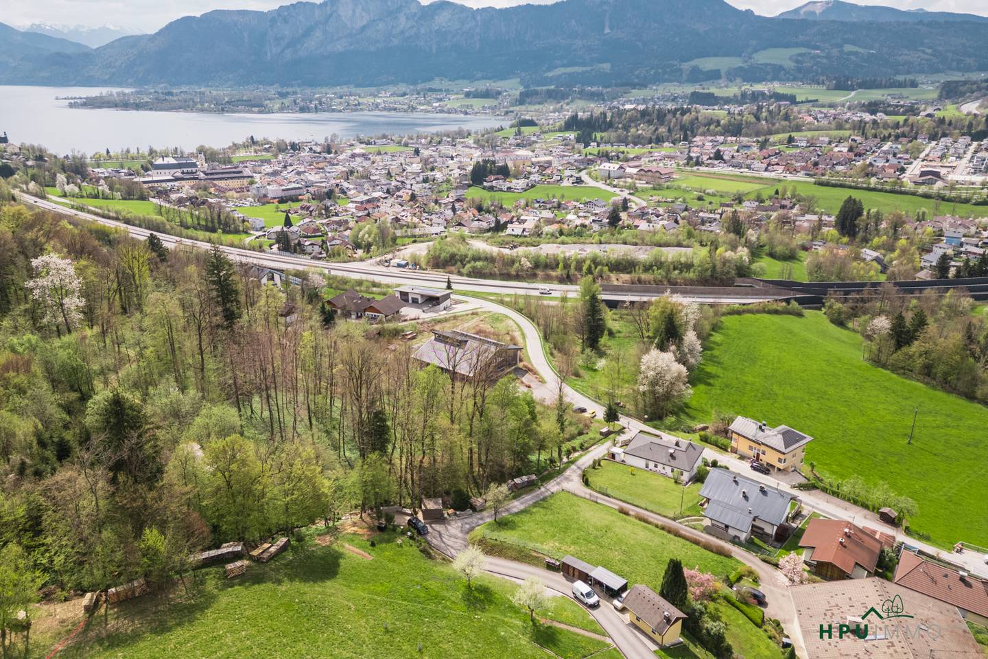 Baugrundstück 1203m² Mondsee Hanglage