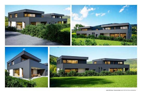 Pennewang (Bezirk Wels-Land): Moderne, belagsfertige Doppelhaushälfte in ruhiger Lage