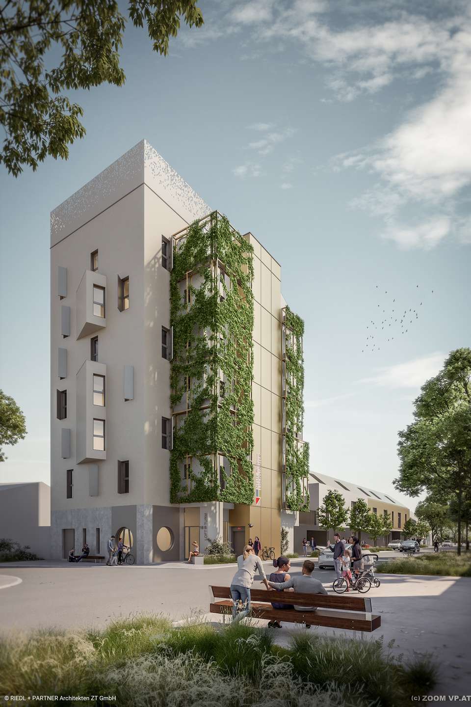 Erstbezug Wohnung mit Wärmepumpe Balkon