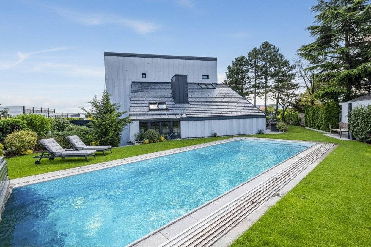 Designerhaus mit Pool in Wiener Neustadt