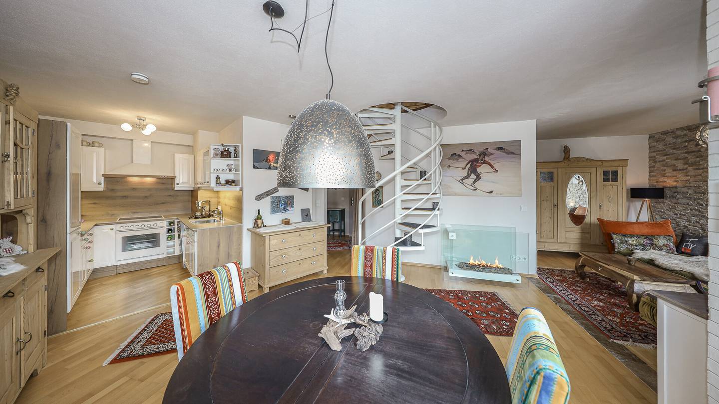 Dachgeschosswohnung Turmzimmer Aussicht