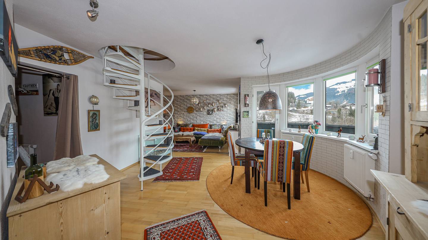 Dachgeschosswohnung Turmzimmer Aussicht