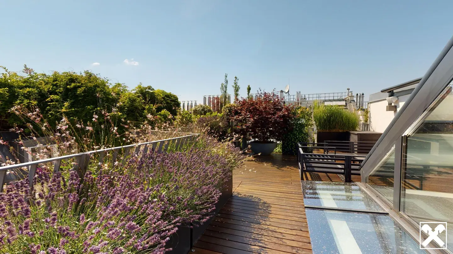 Dachgeschosswohnung mit privater Dachterrasse