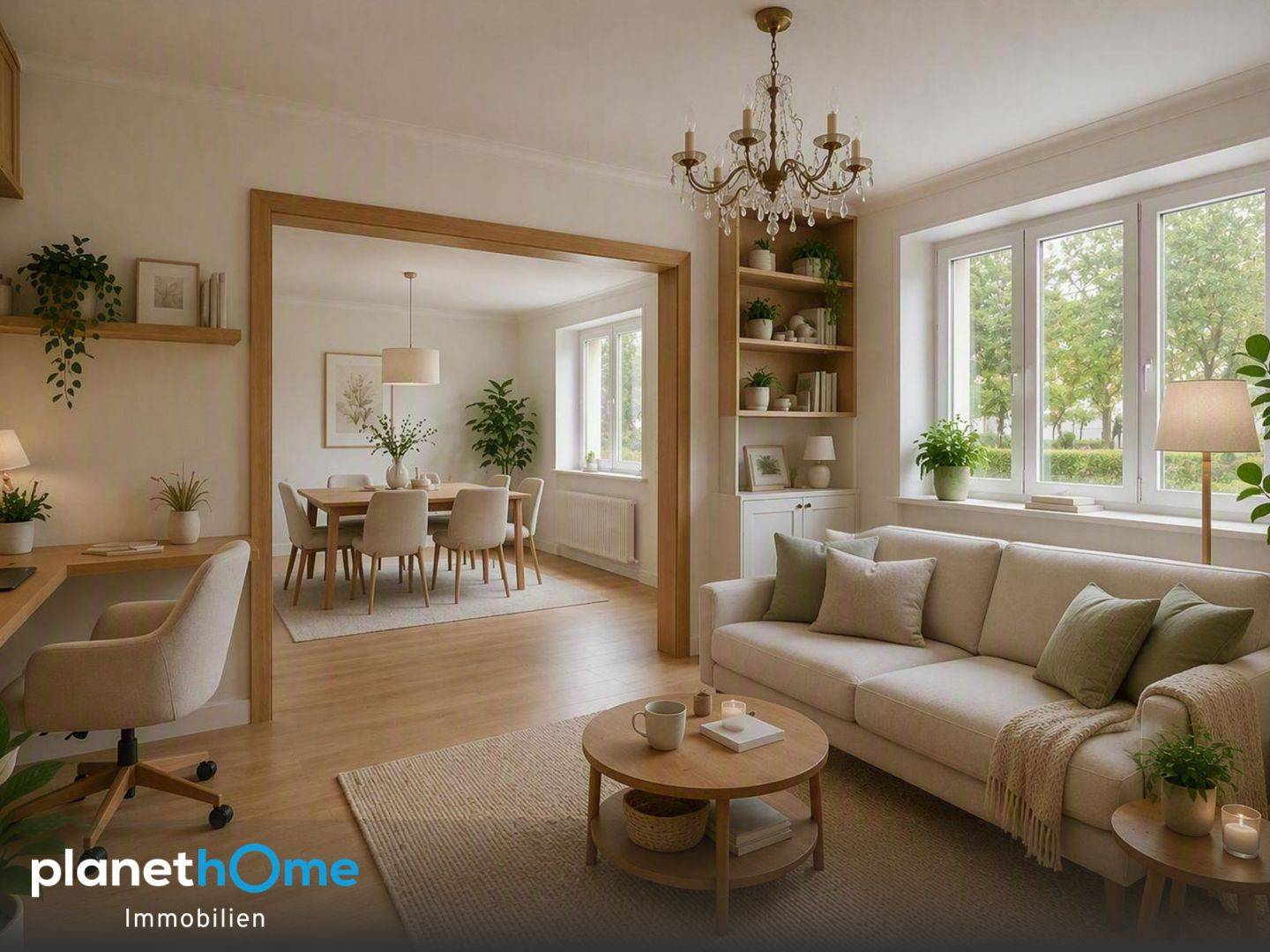 Wohnung frisch saniert Grünblick nahe Schönbrunn