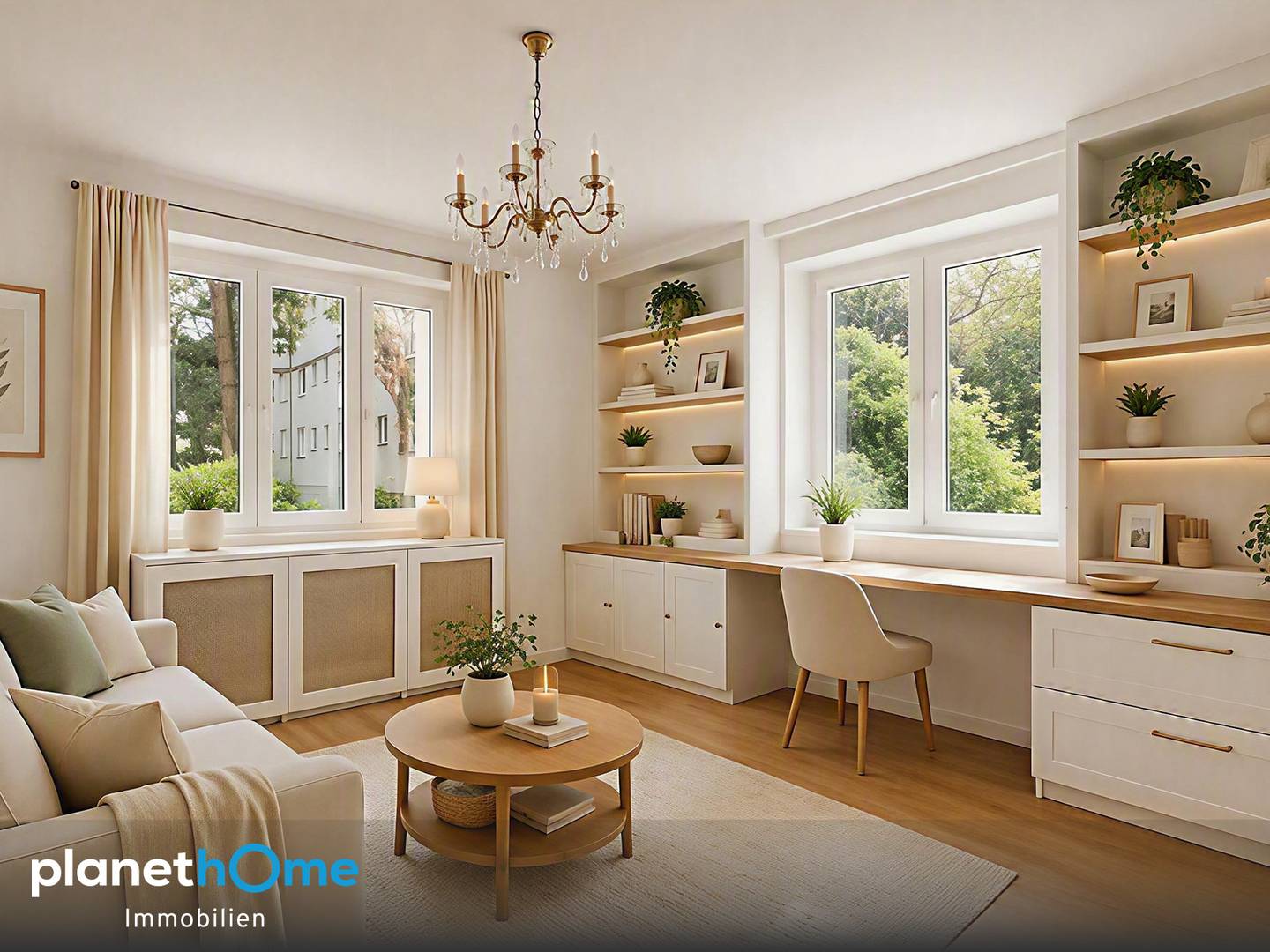 Wohnung frisch saniert Grünblick nahe Schönbrunn