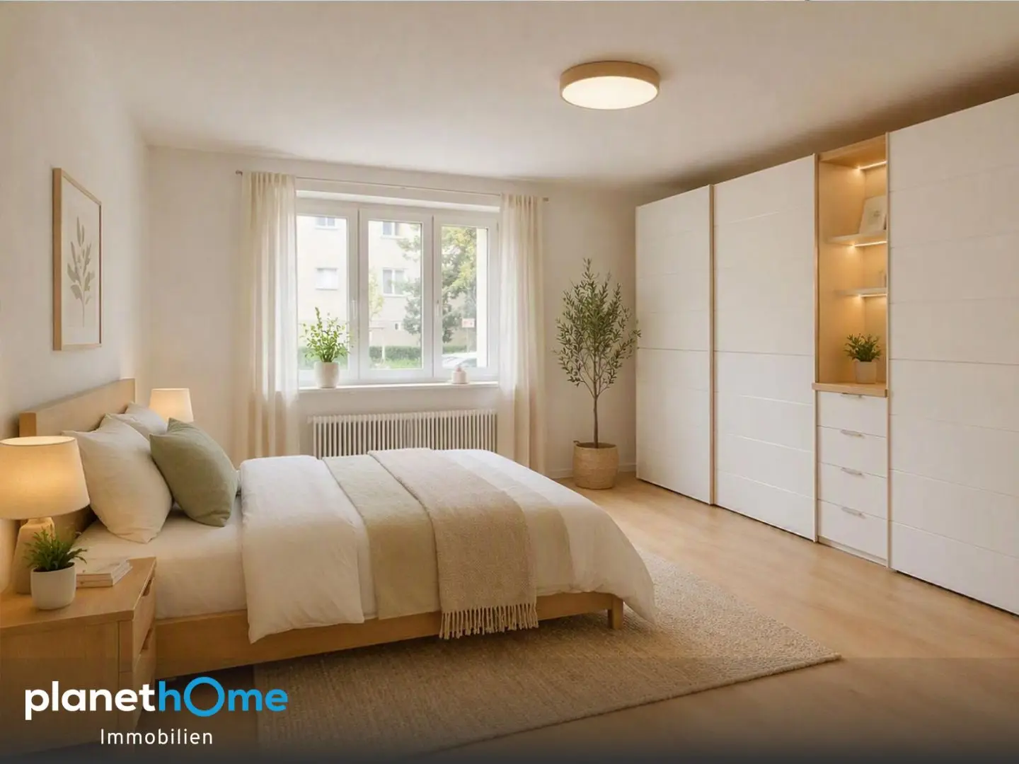 Schlafzimmer 1 Staging
