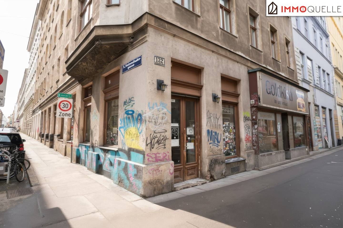 Investment with substance permanently rented commercial premises with a 3.84% yield in a high traffic Vienna location,