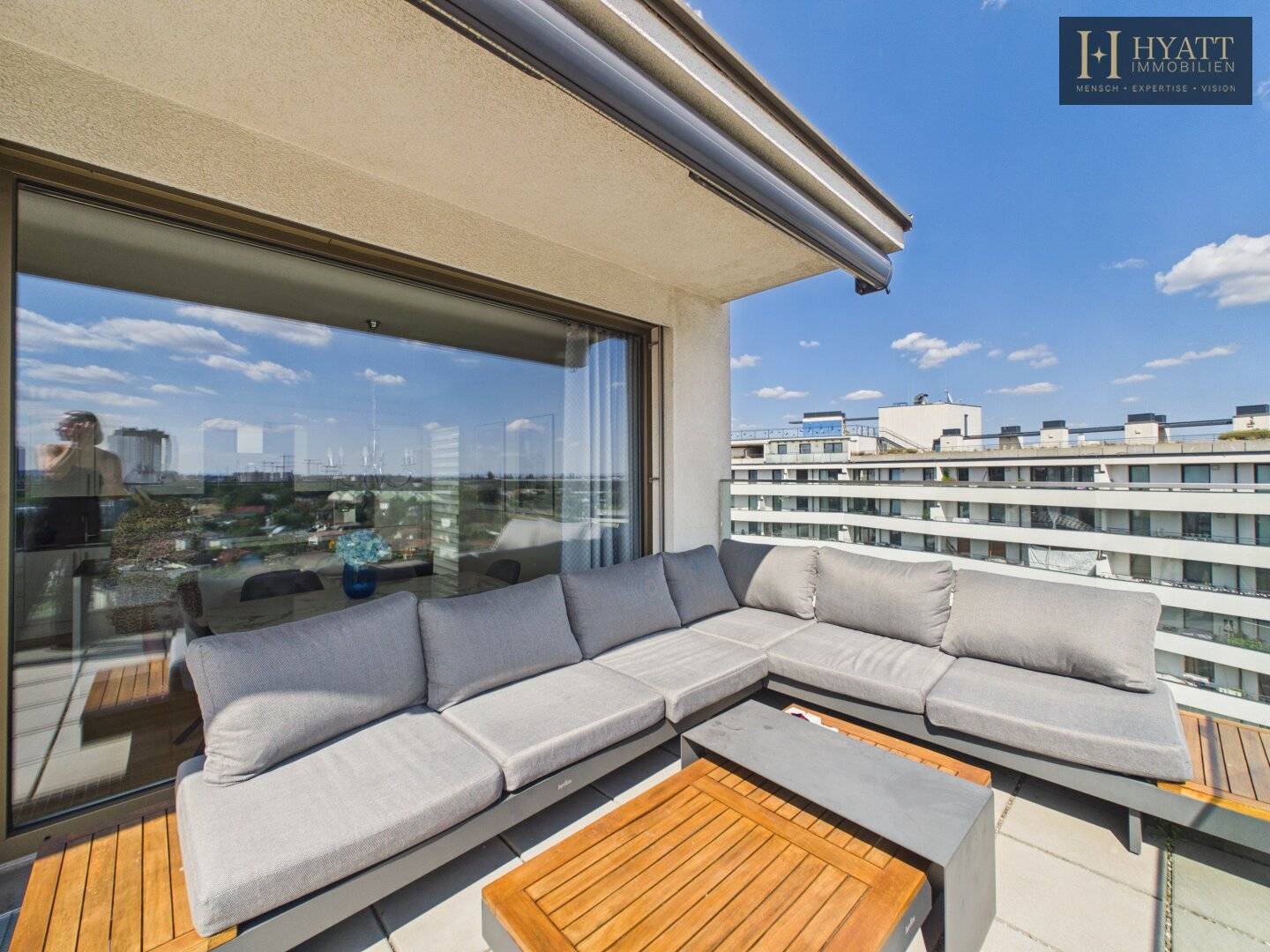 Penthouse mit großer Terrasse und Weitblick