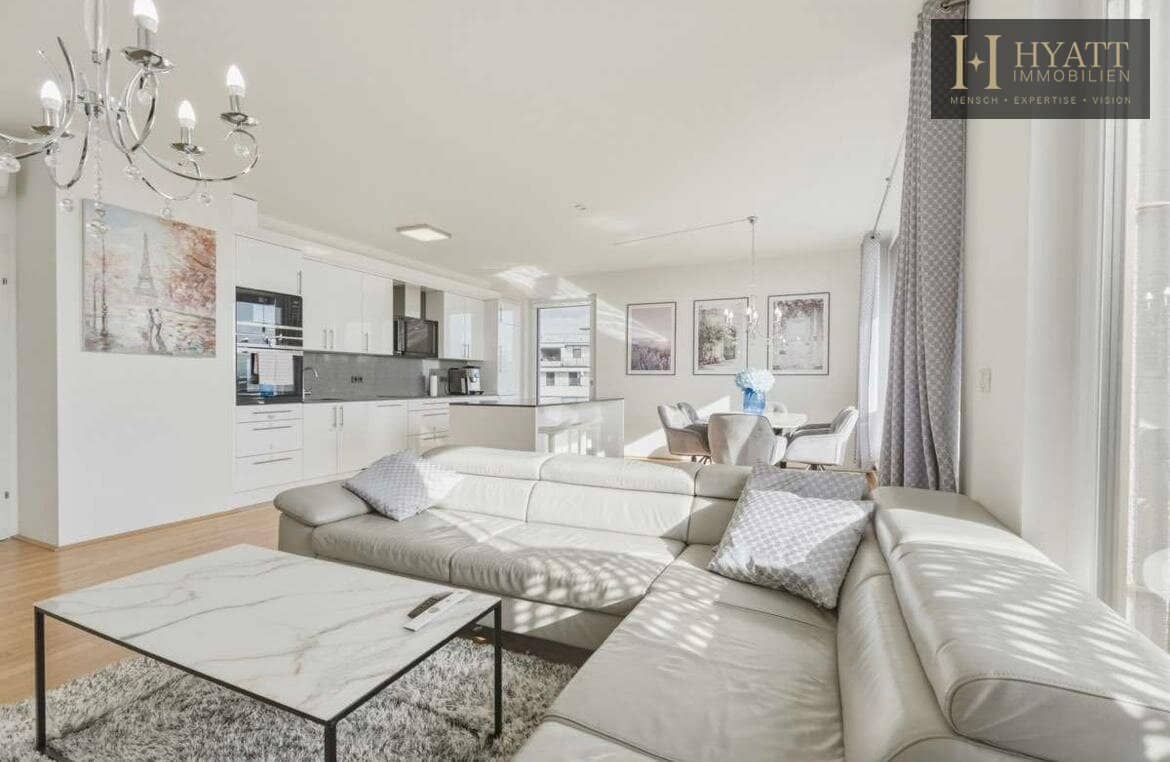 Penthouse mit großer Terrasse und Weitblick