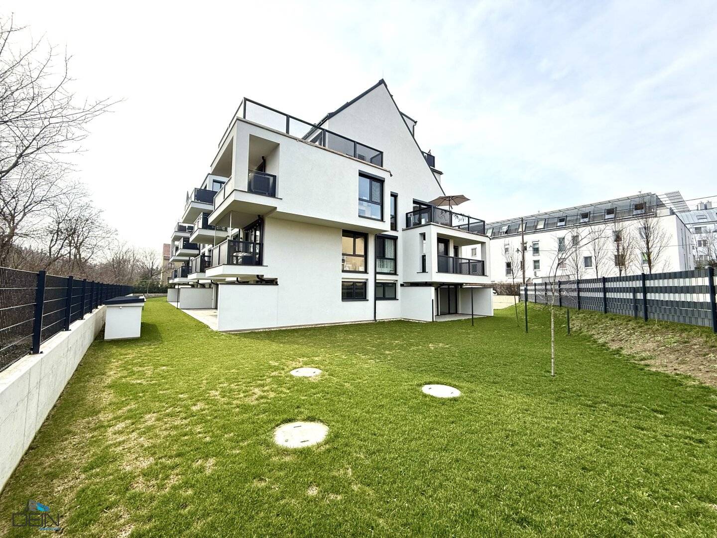 INVESTOR/OWNER OCCUPIER 3 ROOM NEW BUILD APARTMENT WITH HUGE GARDEN IN QUIET LOCATION NEAR MARCHFELDKANAL