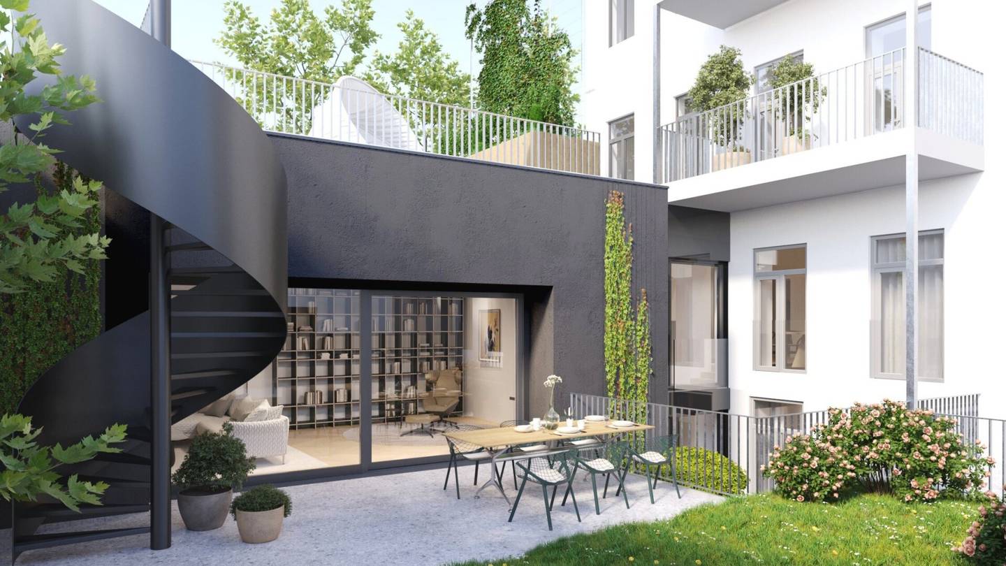 Luxuriöse Townhouses mit Garten & Terrassen in ruhiger Innenhoflage