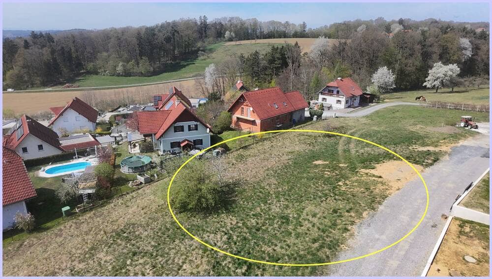 Building land 920m² Fladnitz Raabtal