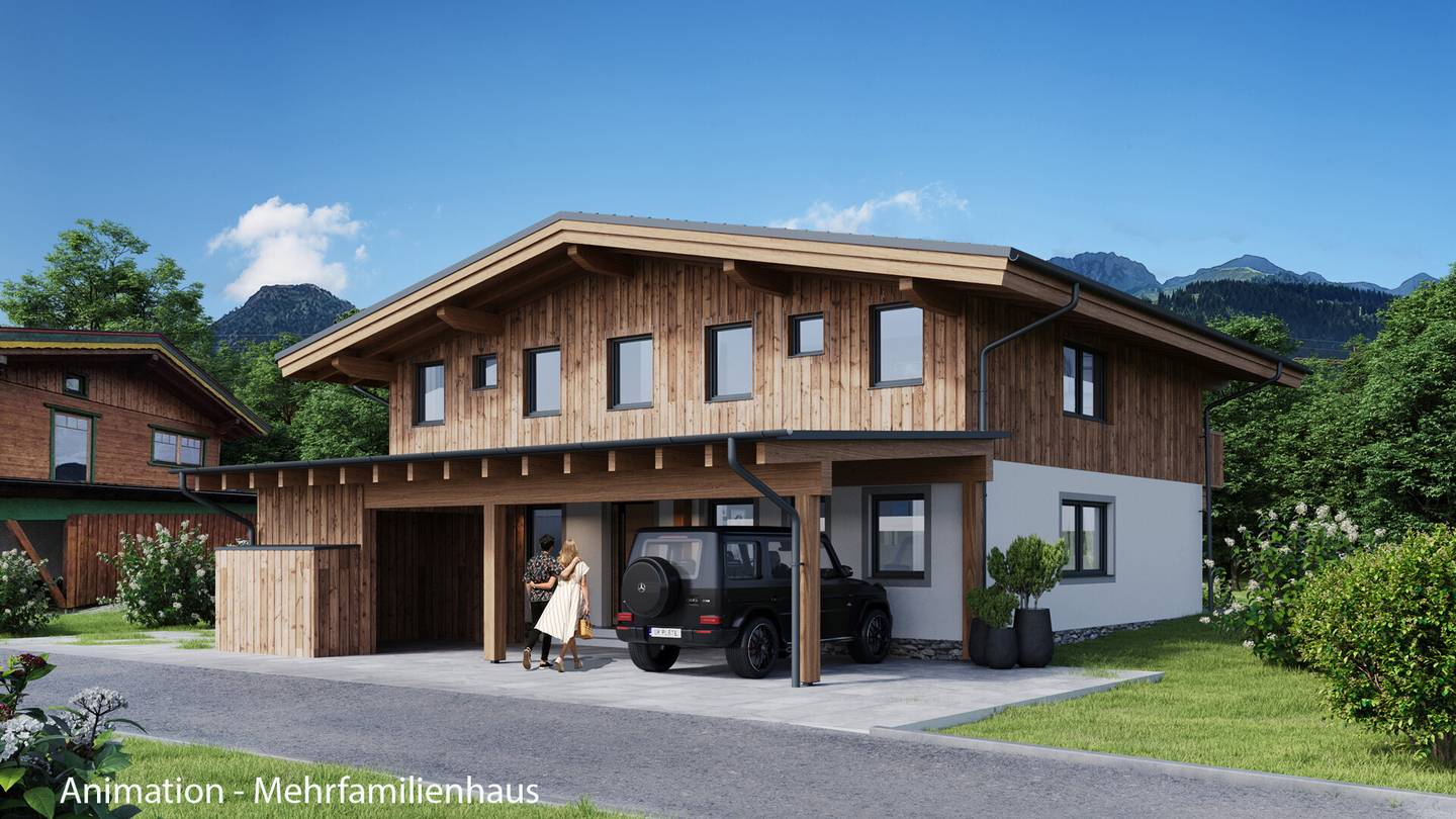 Grundstück mit Baugenehmigung für Doppel- oder Mehrfamilienhaus