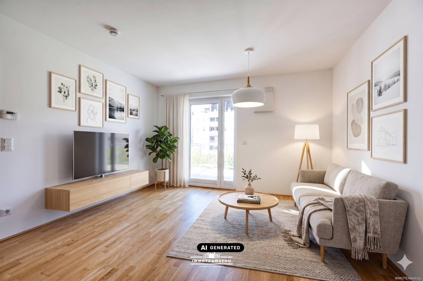 Apartment with terrace and underground parking