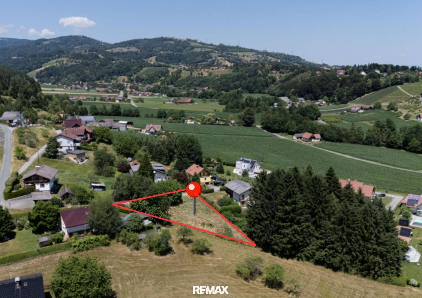 Sonniges Baugrund in Bad Schwanberg