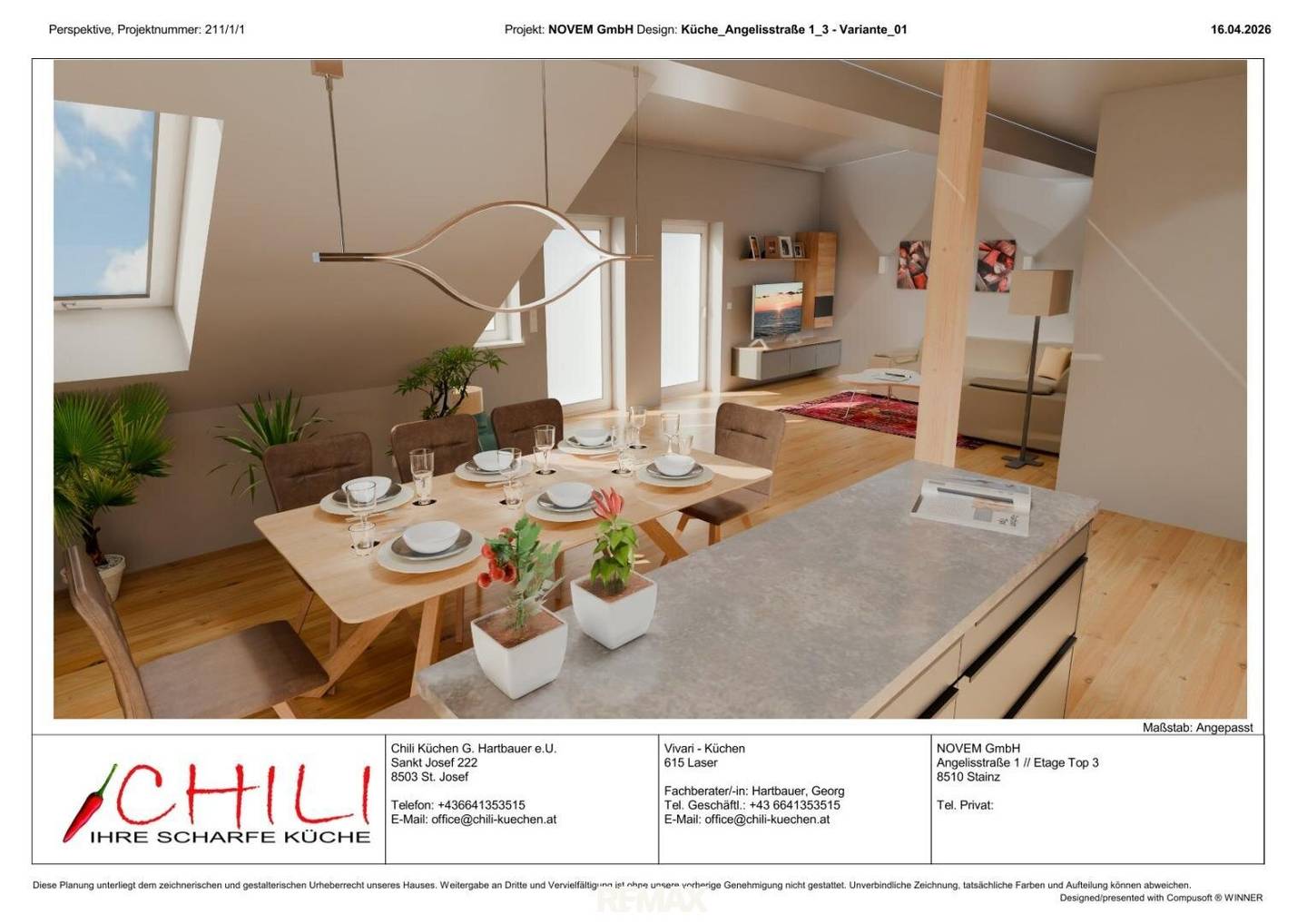 Wohnung neuwertig mit Terrasse und Klimaanlage