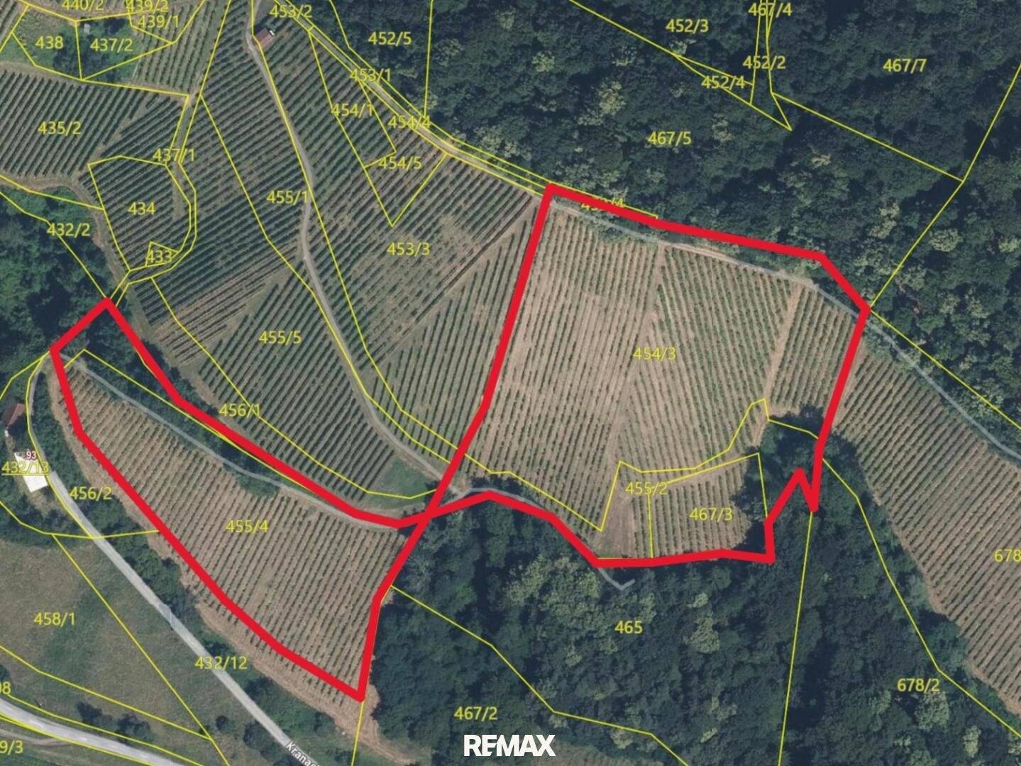 Weingarten Kranach Gamlitz 2ha