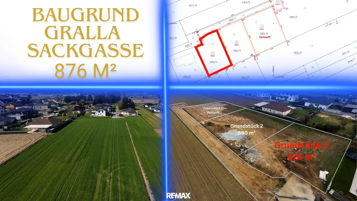 Building Plot No. 3 in Gralla 876 m² in Prime Location, Development Already Underway!