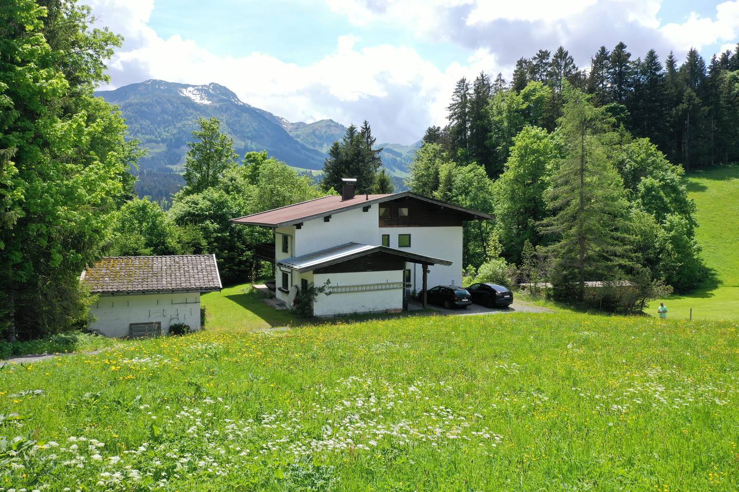 Chalet in Fieberbrunn mit Kaiserblick