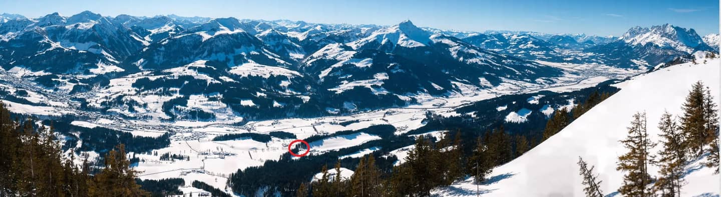 Chalet in Fieberbrunn mit Kaiserblick