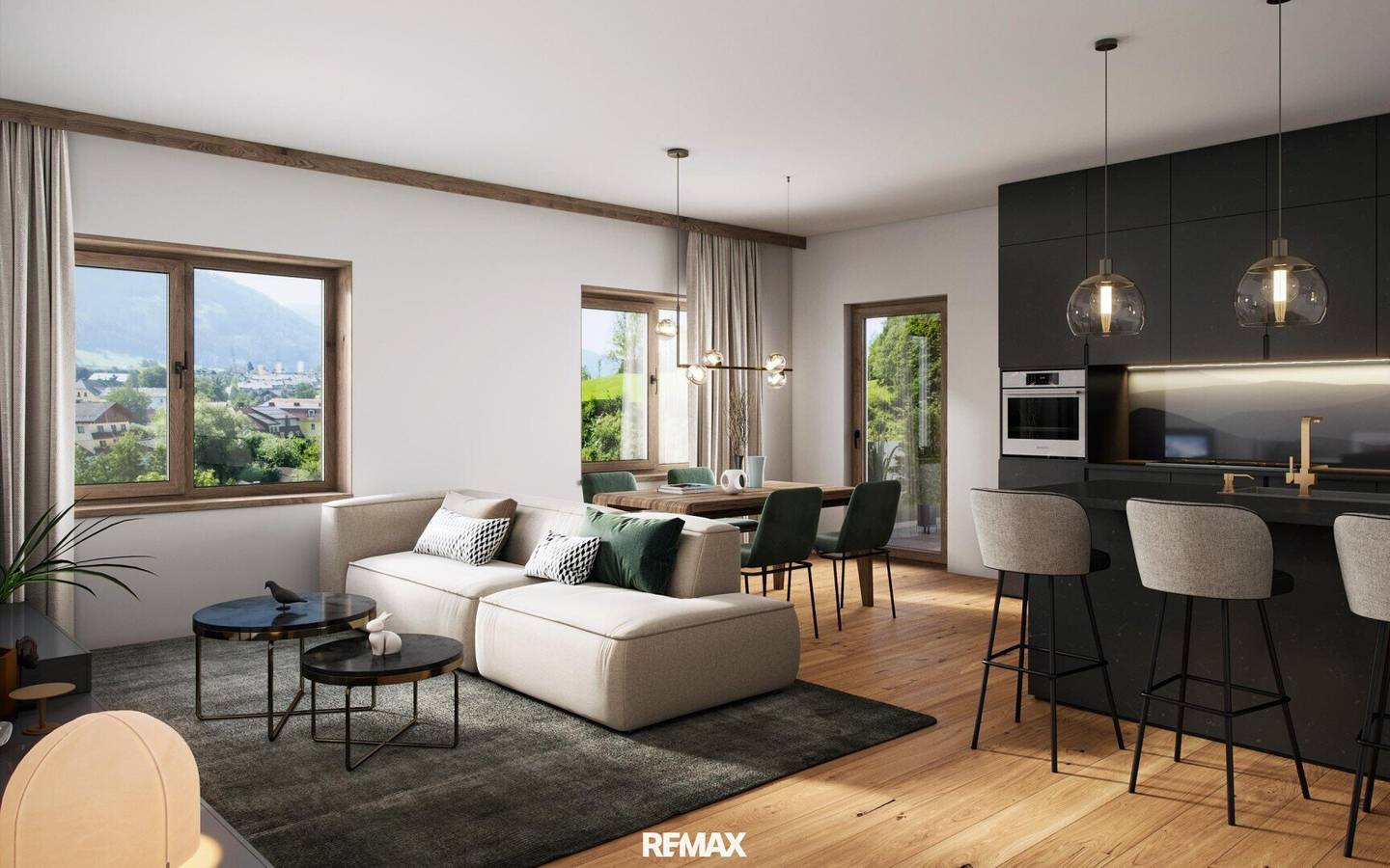 Neubau Wohnung Erstbezug Großzügige Terrasse