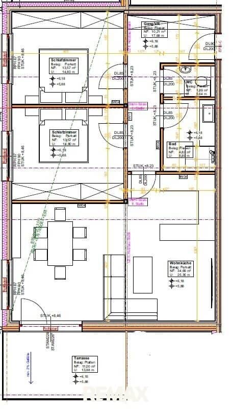 Wohnung Erstbezug Neubau Terrasse Zentrum Aigen im Ennstal
