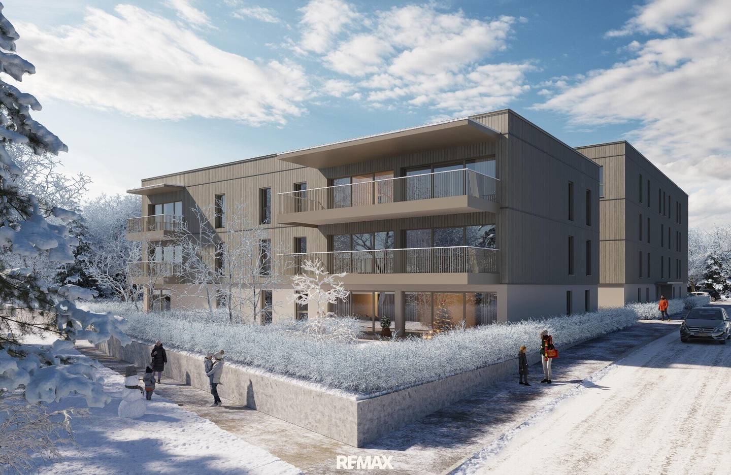 Neubauwohnung Zentrum Schladming Garten