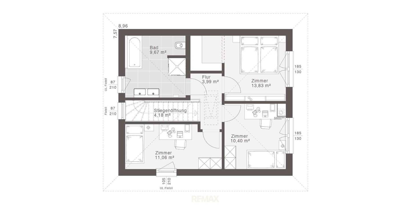 Neubau auf großzügigem Grundstück
