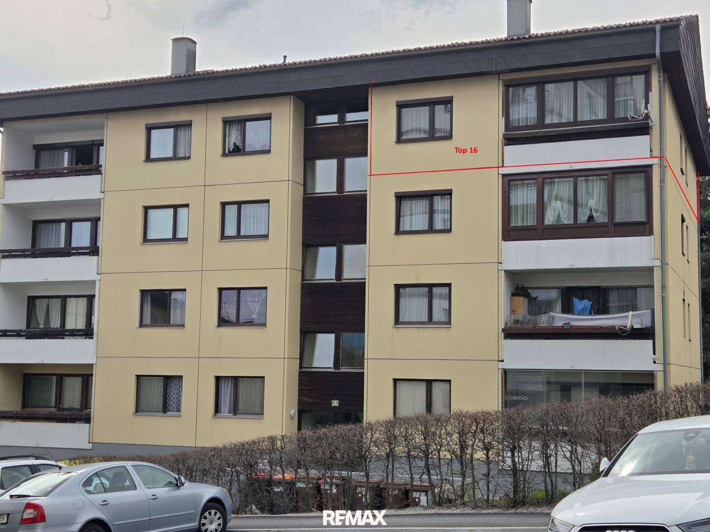 Wohnung im Stadtzentrum mit beheizbarer Loggia