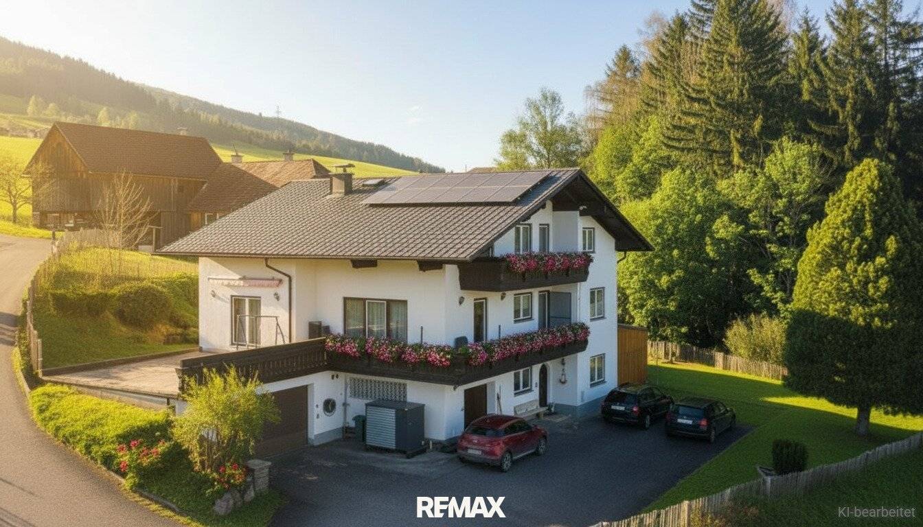 Großes Haus mit Wald in Kienach