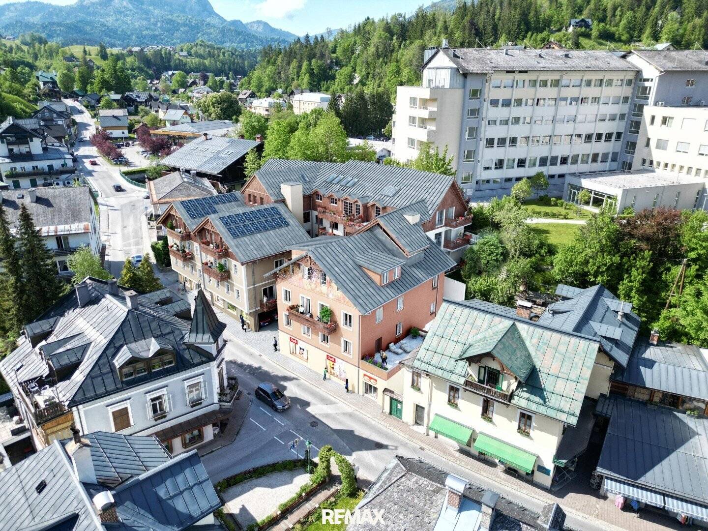 Neubau Wohnung Zentrum Bad Aussee mit Terrasse