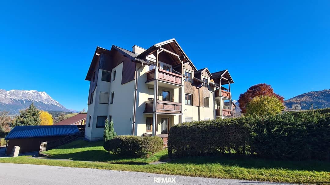 Wohnung in Gröbming renoviert Balkon Kamin
