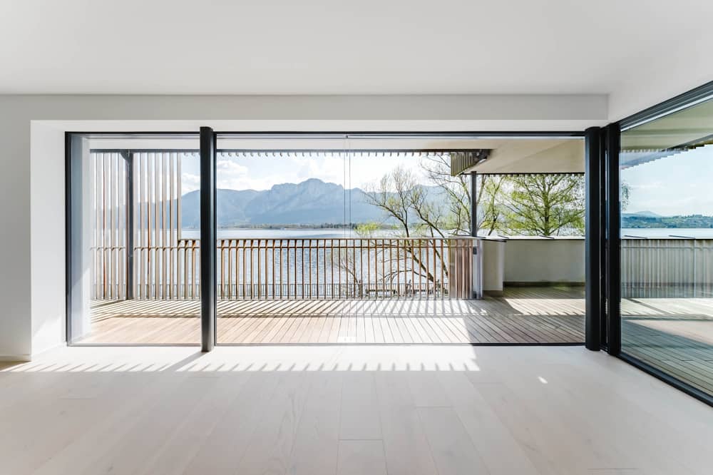 Wohnung Mondsee Panoramablick und Steganlage
