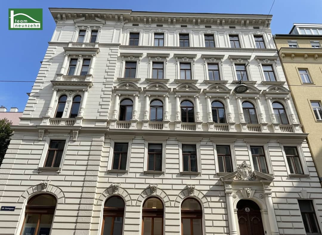 1-Room Old Building Apt Vienna 1060