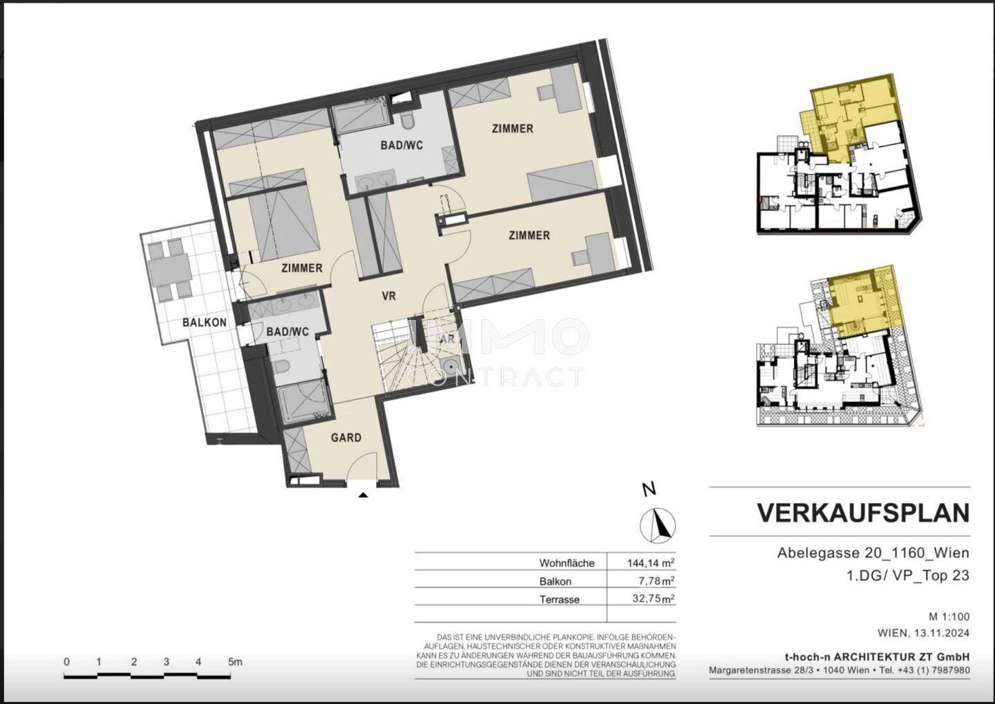 Dachgeschosswohnung Smarthome und Terrassen