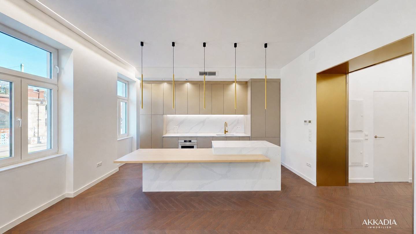 Wohnung mit hofseitiger Terrasse Erstbezug U6
