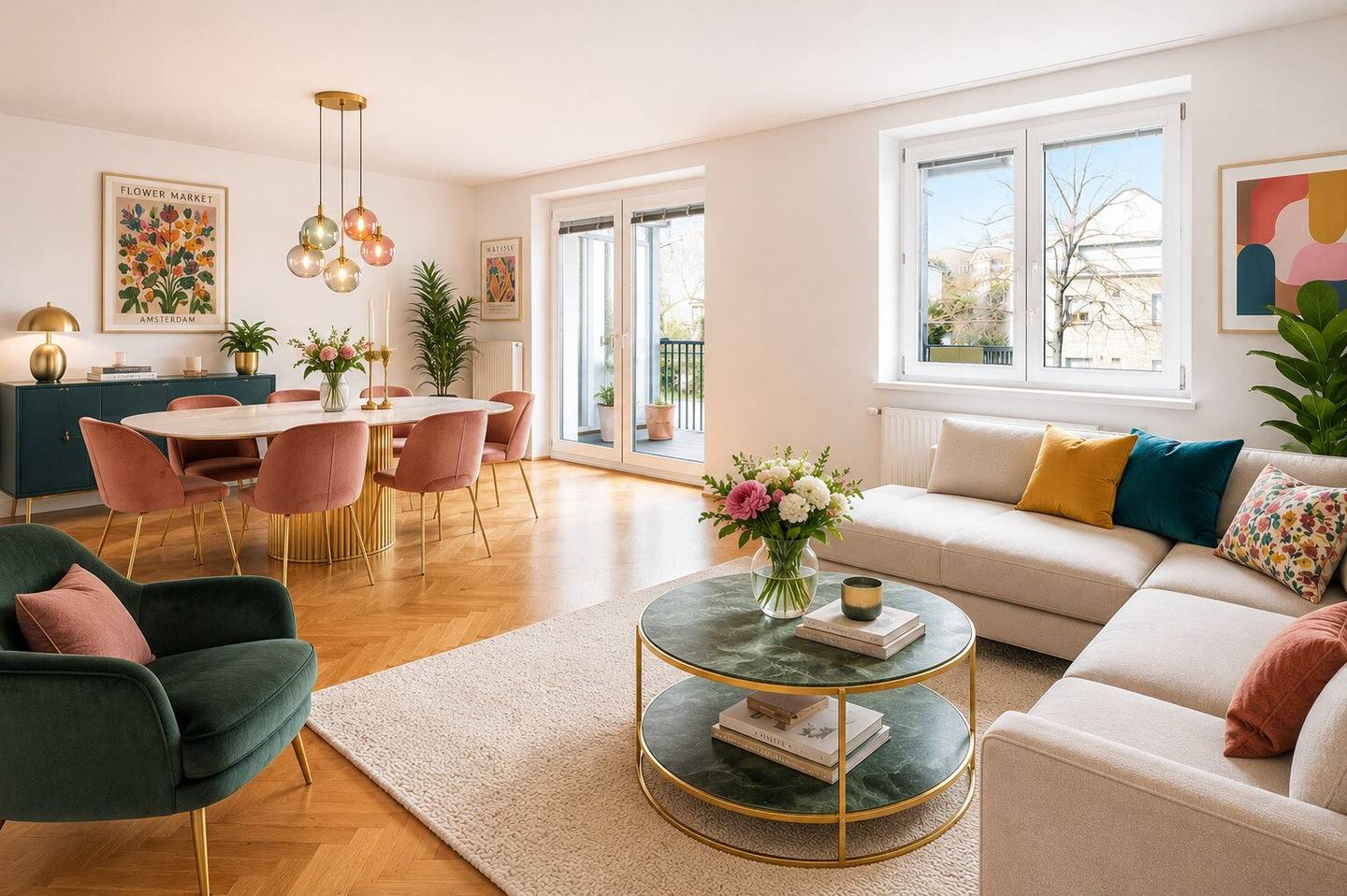 Erstbezug nach Sanierung Wohnung mit großzügigem Balkon