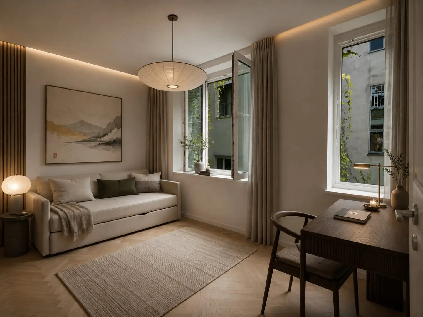 Apartment at Stephansplatz first occupancy with loggia