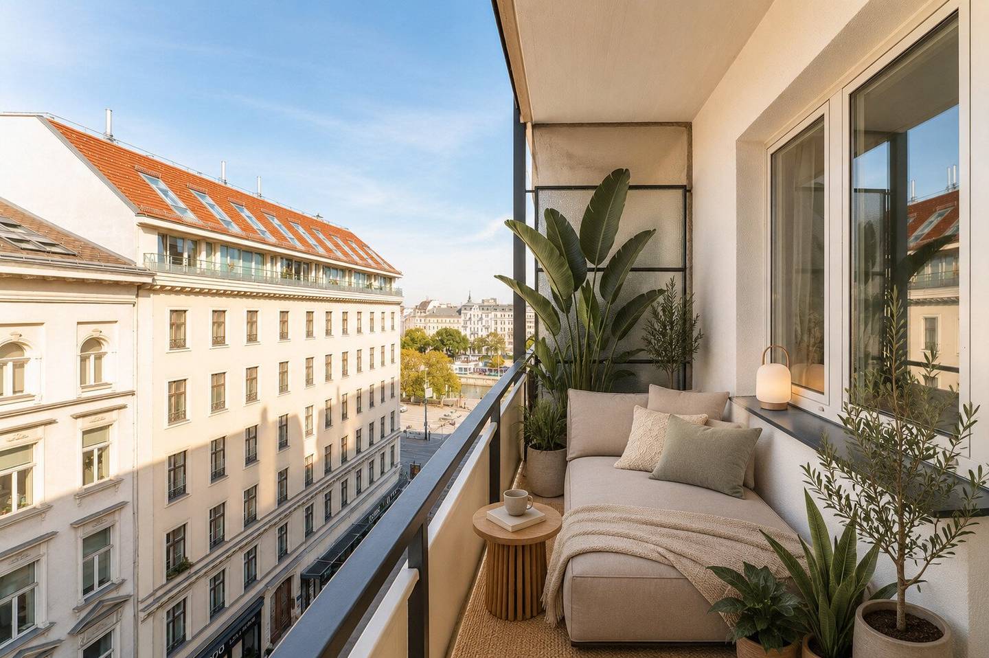 Wohnung Lichtdurchflutet Zwei Loggien Renoviert