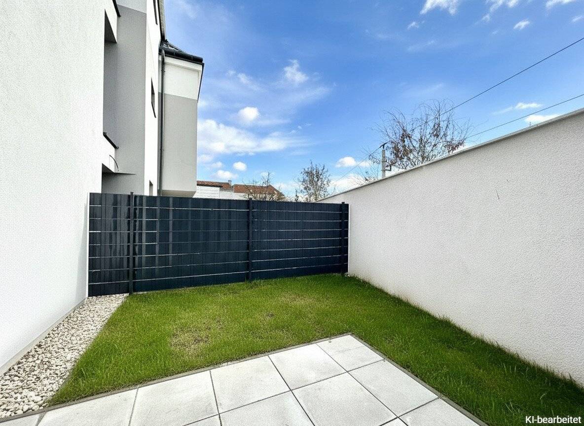 Erstbezug Wohnung mit Garten und Bahnhofsnähe