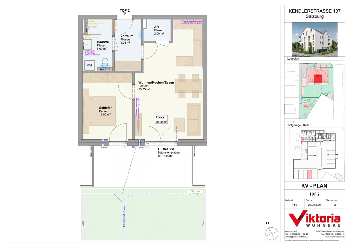Apartment in Maxglan brand new with garden
