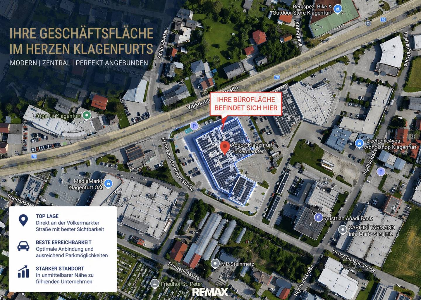 Office with Storage in Klagenfurt