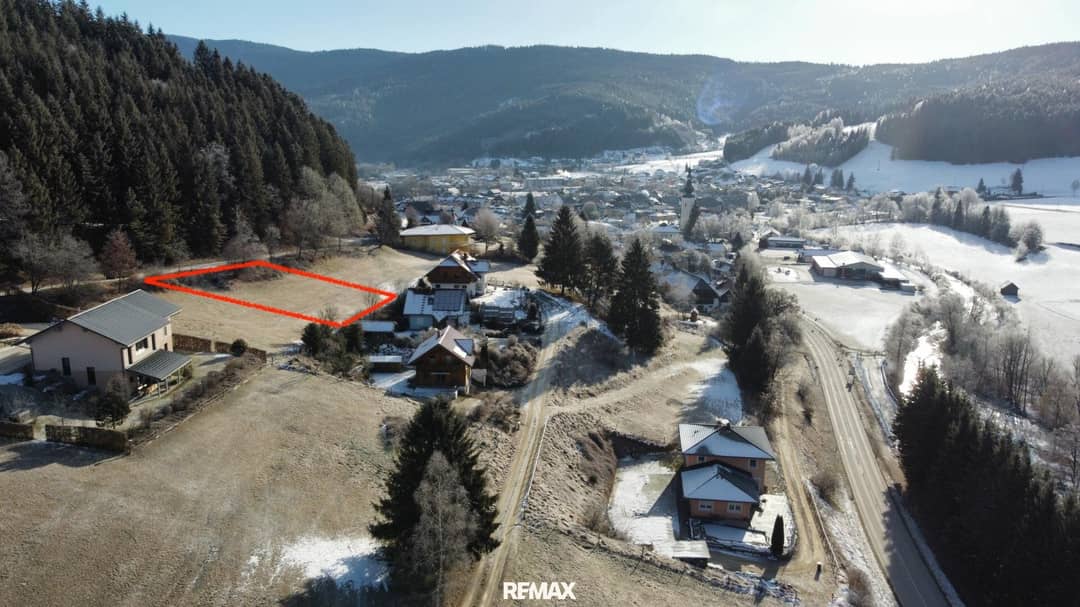833 m² Baugrund in erhöhter Ruhelage mit Weitblick