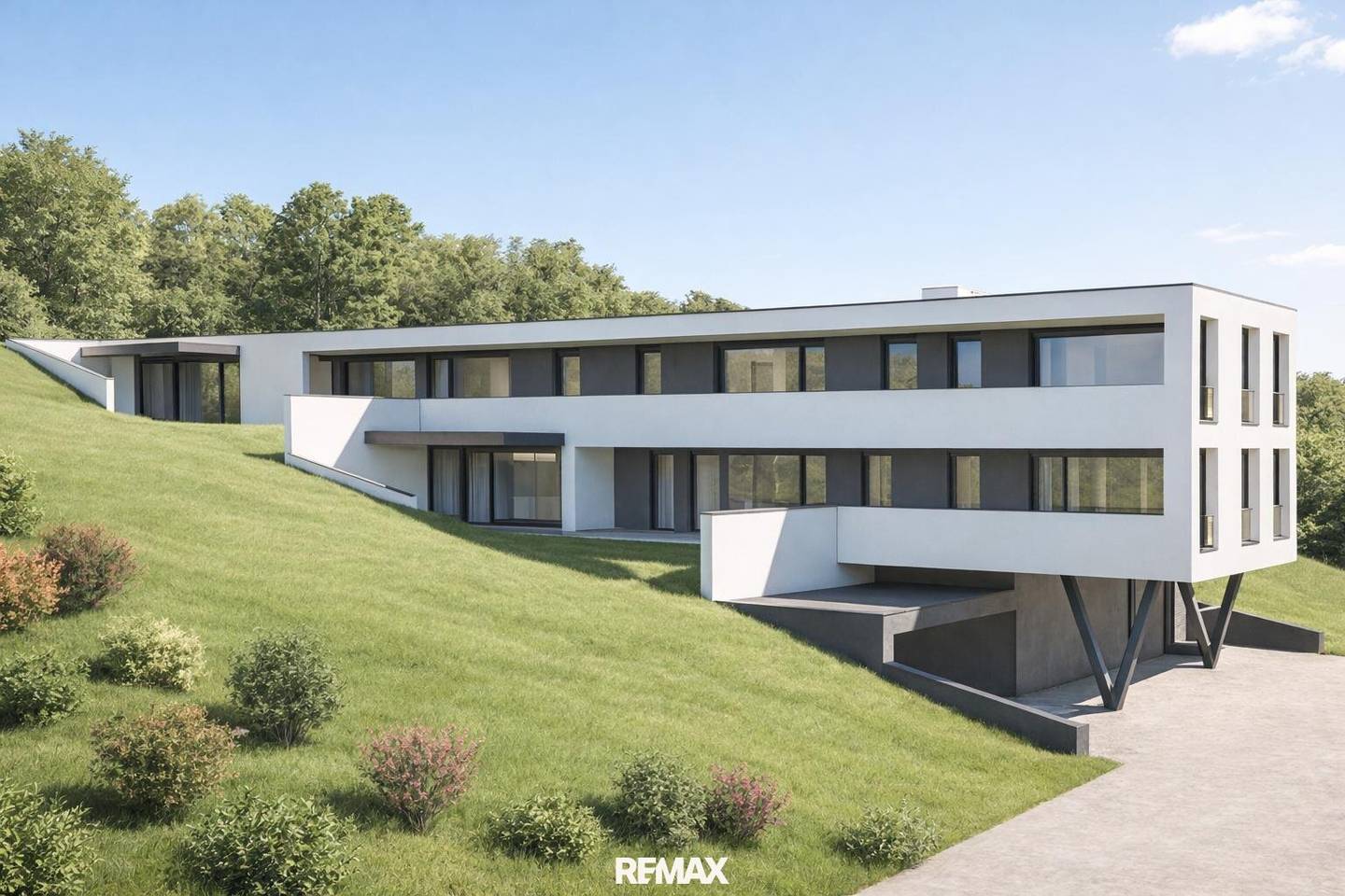 Wohnung Neubau Erstbezug mit Terrasse und Garten