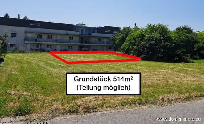 Sonniges Baugrundstück in zentraler Lage von Altach mit Erweiterungsmöglichkeit