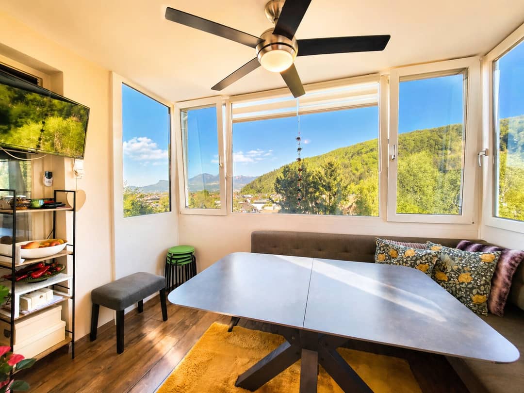 Wohnung mit Wohnwintergarten und Weitblick