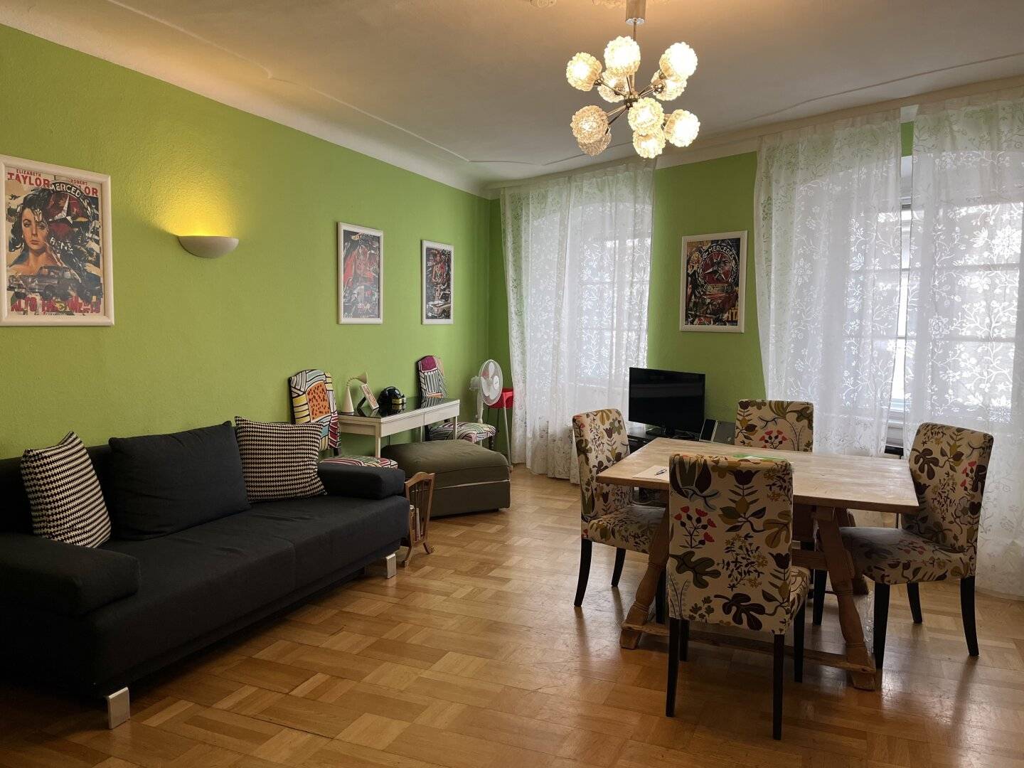 Wohnung furnished Altbau Franziskaner Platz
