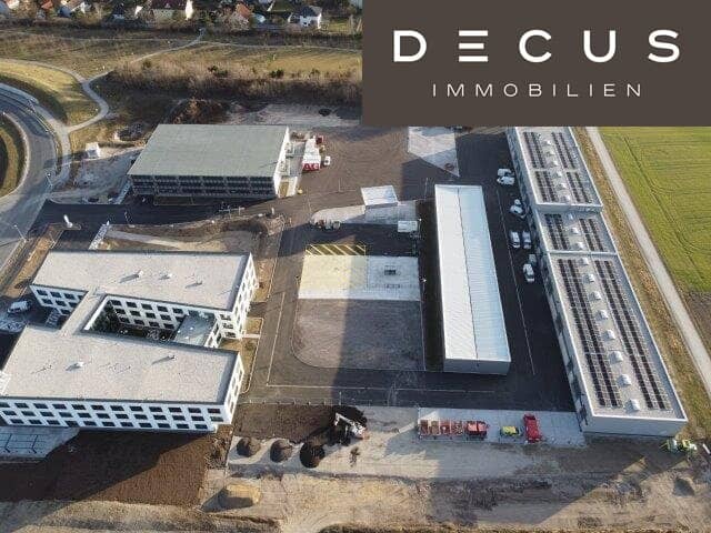 Generous office spaces in the south of St. Pölten directly on the A1 motorway Warehouse Canopy Open space Parking spaces