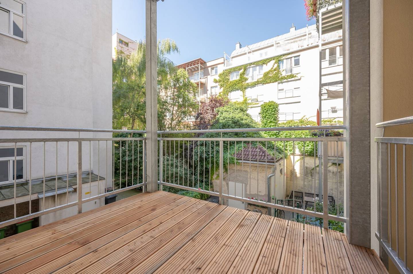 Apartment first occupancy renovated balcony